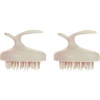 MissLady - Scalp Massage and Cleansing Brush - 1pc - Pink (2ea) set