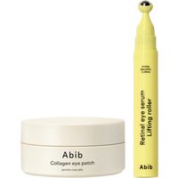 Abib - Collagen Eye Patch & Eye Serum Lifting Roller Set