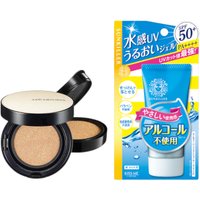 ISEHAN - Kiss Me Sunkiller Perfect Water Essence SPF50+ PA++++ - 50g X Jung Saem Mool - Essential Skin Nuder Long Wear Cushion