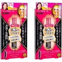 ISEHAN Kiss Me Heroine Make Long & Curl Mascara Advanced Film - 01 Black(2ea) Set
