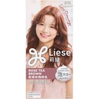 Kao - Liese Creamy Bubble Color - 1 Box - Rose Tea Brown