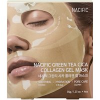 Nacific - Green Tea Cica Collagen Gel Mask - 35g*4ea