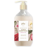 plu - Perfumed Super Vita Scrub Body WashDamask Rose - 500g