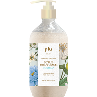 plu - Perfumed Super Vita Scrub Body WashFleur Soap - 500g