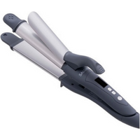 SALONIA - 2Way Straightening & Curling Hair Iron 32mm SL-002 (100-240V) - 1pezzo - Gray
