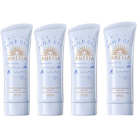Shiseido Anessa Moisture UV Sunscreen Mild Gel SPF35 PA+++ - 90g (4ea) Set