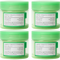 FULLY - Green Tomato Toner Pad - 180ml/60pads (4ea) Set