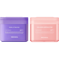 Mediheal - PDRN Lifting Pad - 100ea (1ea) & Collagen Ampoule Pad - 100ea (1ea) Set