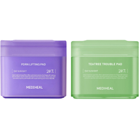 Mediheal - PDRN Lifting Pad - 100ea (1ea) & Teatree Trouble Pad - 100ea (1ea) Set