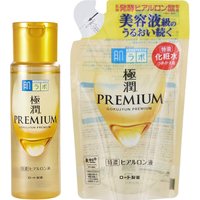 Rohto Mentholatum - Hada Labo Gokujyun Premium Lotion + Refill Set