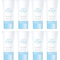 Rohto Mentholatum SunplaySkin Aqua Physical Sunscreen for Sensitive Skin SPF50+ PA++++50ml (8ea) Set