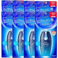 Rohto Mentholatum - Skin Aqua Hyaluronic Serum UV SPF50+ PA++++ - 70g - White (8ea) Set