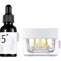 numbuzin - No.5+ Glutathione Vitamin Concentrated Serum - 30ml (1ea) X Vitamin Glutathione Dark Spot Laser Cream - 50ml (1ea) Set