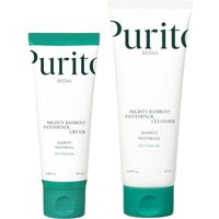 Purito SEOUL - Mighty Bamboo Panthenol Cream + Cleanser Set