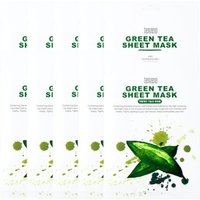 tenzero - Green Tea Sheet Mask - 10pc Set