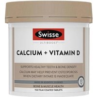Swisse - Calcium + Vitamin D - 150 Tablets