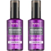 KUNDAL - Macadamia Hair Serum - 100ml - DUO Set - White Musk