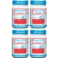 Life Space - Shape B420? Probiotic - 60 Capsules (4ea) Set
