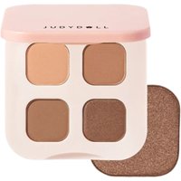 Judydoll - Palette de fards à paupières soyeux 4 couleurs - 5g - 03 Oat Brown
