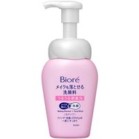 Kao - Mousse nettoyante hydratante démaquillante pour le visage Biore - 160ml