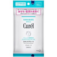Kao - Curel Intensive Moisture Care Lingettes rafraîchissantes pour le soin de la peau - 10pièces