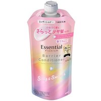 Kao - Recharge d'après-shampoing barrière Essential Premium - 340ml - Silky & Smooth