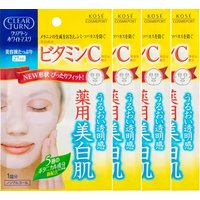 Kose - Clear Turn White Vitamin C Mask (4ea)