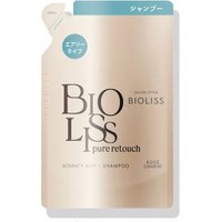 Kose - Recharge de shampoing Bioliss Pure Retouch Bouncy Airy Style pour salon de coiffure - 340ml