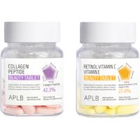APLB - Retinol Vitamin C Vitamin E & Collagen Peptide (Beauty Tablet - 30ea*2) Set