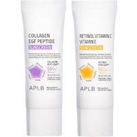 APLB - Retinol Vitamin C Vitamin E & Collagen EGF Peptide Sunscreen SPF50+ PA++++ - (40ml*2pcs) Set
