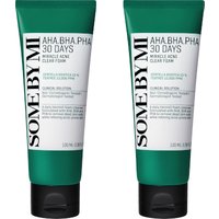 SOME BY MI - AHA-BHA-PHA 30 Days Miracle Acne Clear Foam - 100ml (2ea) Set