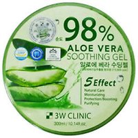 3W Clinic - Aloe Vera Soothing Gel 98% - 300ml