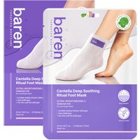 Baren - Centella Deep Soothing Ritual Foot Mask - 3 pairs