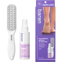Baren - Foot Exfoliant Softener At Home Kit (Mist + Foot File) - 2ea