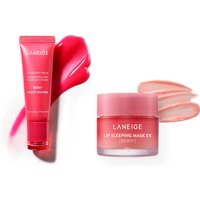 LANEIGE - Lip Glowy Balm - 10g - Berry (1ea) X Lip Sleeping Mask EX - 20g - Berry (1ea)