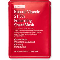 ByWishtrend - Natural Vitamin 21.5% Enhancing Sheet Mask - 1ea