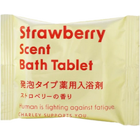 CHARLEY - Foaming Medicated Bath Additive Awaawa - 40g - Strawberry Scent