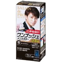Dariya - Salon De Pro One Push Men's Color - 1 set - 6 Dark Brown