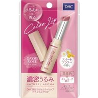 DHC - Natural Aroma Moisture Color Lip Cream Balm - 1.5g - Cassis Rose