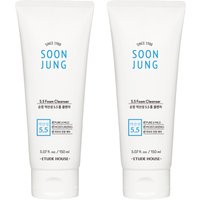 ETUDE - Soon Jung 5.5 Foam Cleanser - 150ML - White (2ea) Set