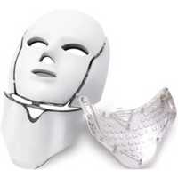 Home Care - 7 Color Wavelength LED Mask - 1set - Face + Neck