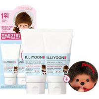 ILLIYOON - Ceramide Ato Conentrate Cream Special Set (with Monchhichi Mirror) - 150ml + 150ml