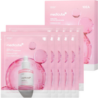 medicube - PDRN Pink Peptide Serum Mask - 23ml*10ea