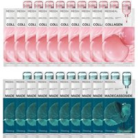 Mediheal - Collagen Essential Mask - 10pcs + Madecassoside Essential Mask - 10pcs Set