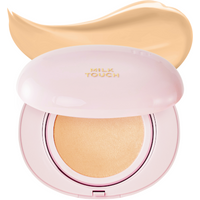 Milk Touch - All-day Skin Fit Milky Glow Cushion SPF 50+ PA++++ - 15g - 23W Vanilla Beige