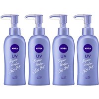 NIVEA Japan UV Super Water Gel SPF50 PA+++ - 140g (4ea) Set