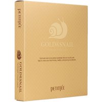 PETITFEE - Hydrogel Mask Pack #Gold & Snail - 5pcs