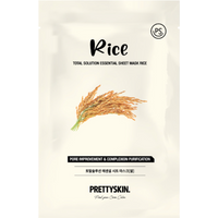 Stylevana Enjoy 86% Discount PRETTYSKIN Total Solution Essential Sheet Mask Rice