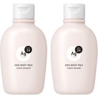 Shiseido - Ag Deo 24 Deodorant Body Milk - 180ml - Floral Bouquet (2ea) Set