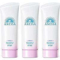 Shiseido Anessa Brightening UV Sunscreen Gel N SPF50+ PA++++ (2022 Version) - 90g (3ea) Set
